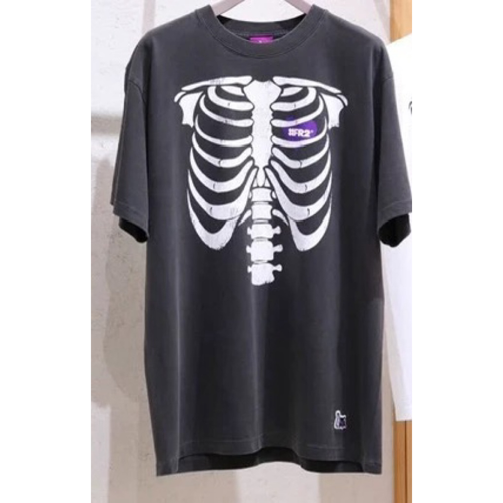 全新限量免運FR2 BONE Garment Dye T-shirt 柳撫子月桃骨頭水洗做舊
