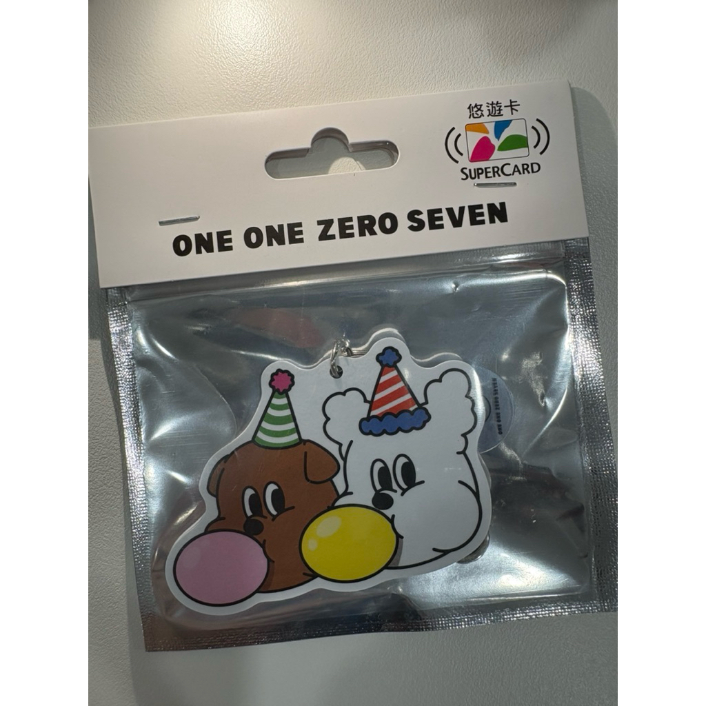 [全新現貨] 超級悠遊卡Super Card SHOP1107 ONE ONE ZERO SEVEN 手機儲值 交通卡 | 蝦皮購物