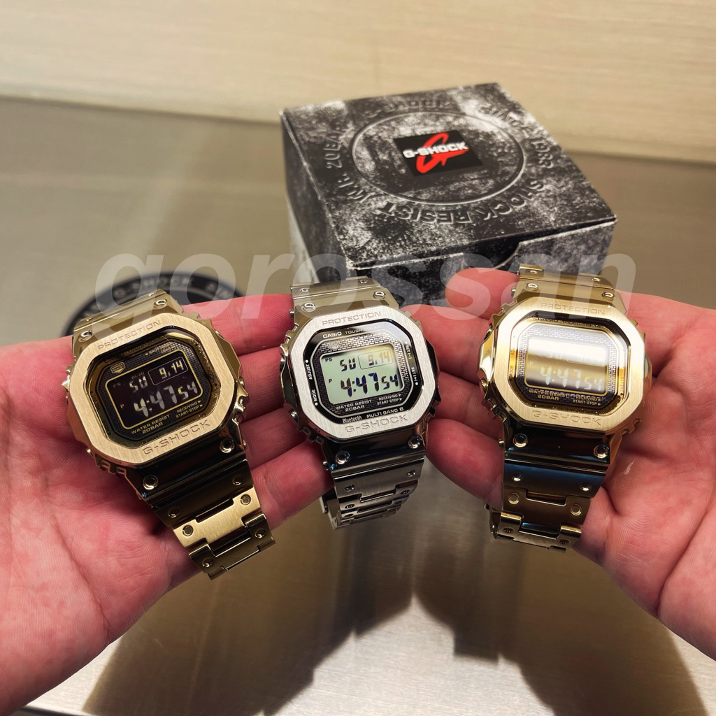 G-SHOCK GMW-B5000GD 電波ソーラー ゴールド 木村拓哉も着用 2026年版 G-SHOCKは資産になる？木村拓哉が選んだフルメタルの価値とは
