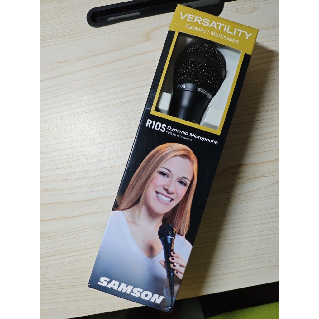 SAMSON R10S 心型指向 動圈式 麥克風 移動式 卡拉ok KTV 高強度音色 超低雜訊 直播 演唱 小暄暄商鋪 | 蝦皮購物
