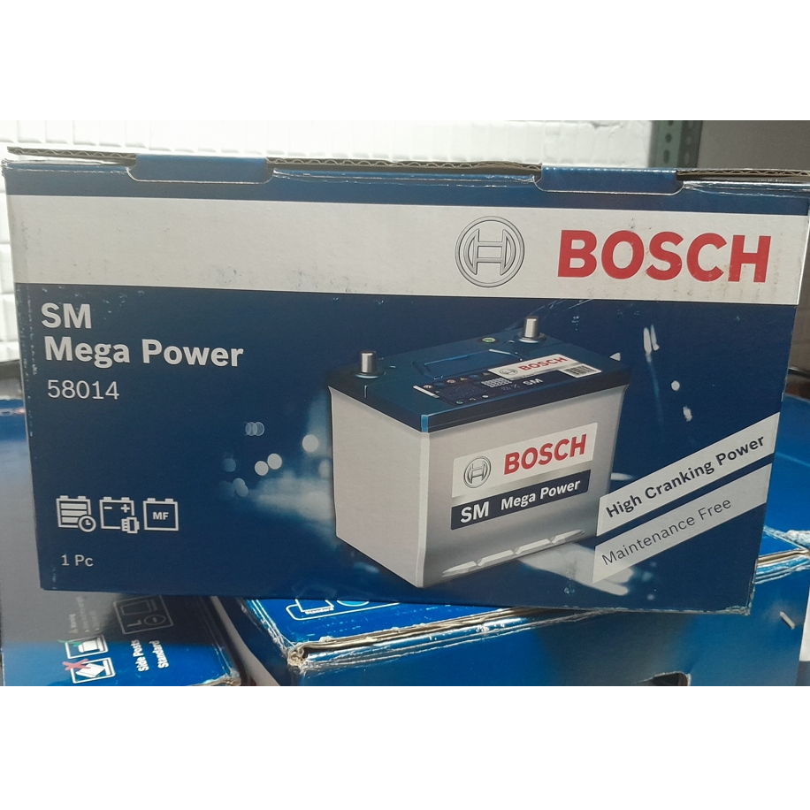 德國品牌 Bosch (博世)】58014 全新 免加水 原廠汽車電瓶 免運 | 蝦皮購物