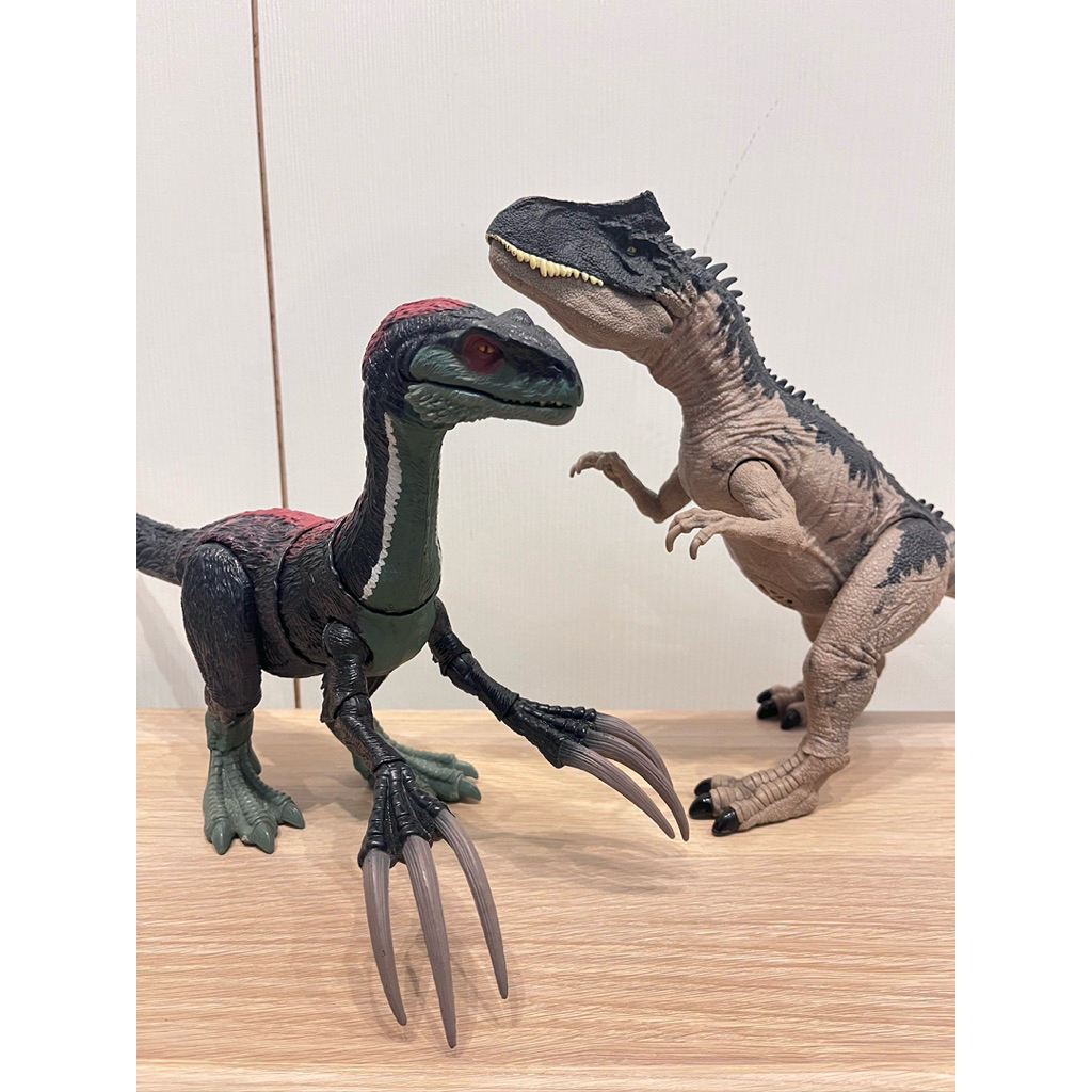 侏羅紀世界｜異特龍｜鐮刀龍｜可動｜美泰兒Mattel | 蝦皮購物