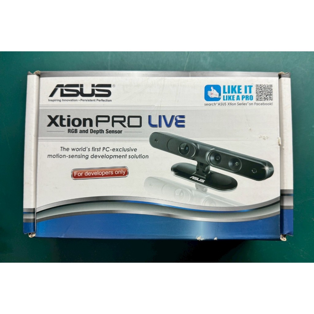 ASUS 華碩 XTION PRO LIVE 3D體感偵測器 | 蝦皮購物