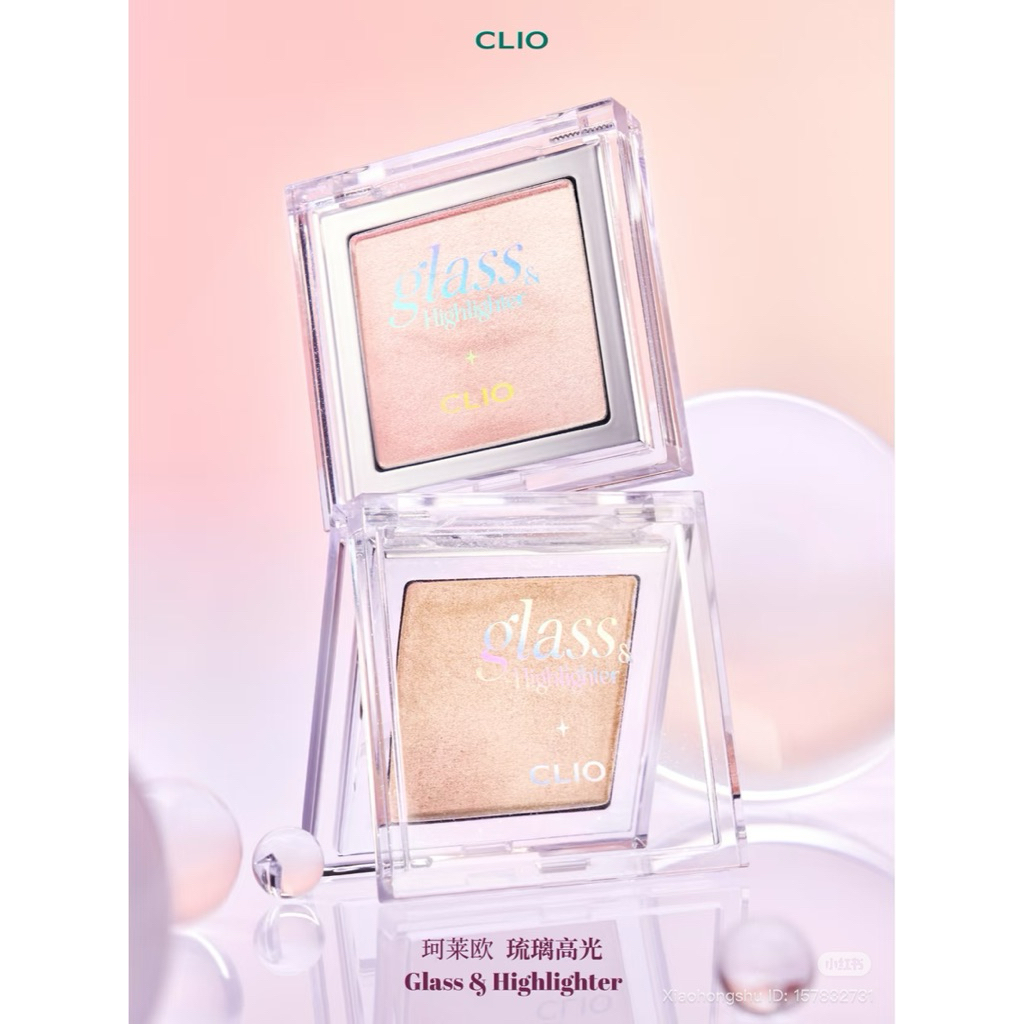 CLIO貓咪高光02號色，高光打亮，glass highlighter ,韓國購入（現貨） | 蝦皮購物