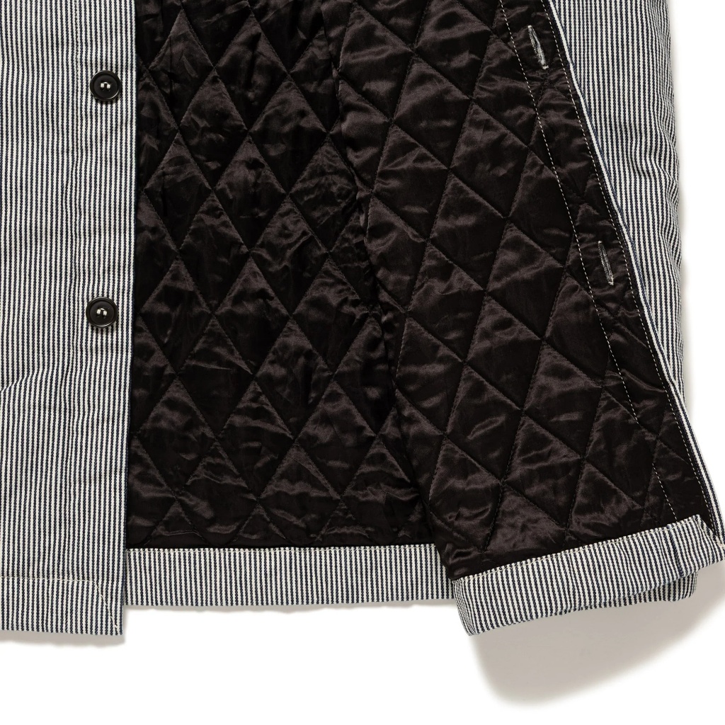 日貨代購CITY】2025AW DESCENDANT CRA90 HICKORY STRIPE JACKET 外套