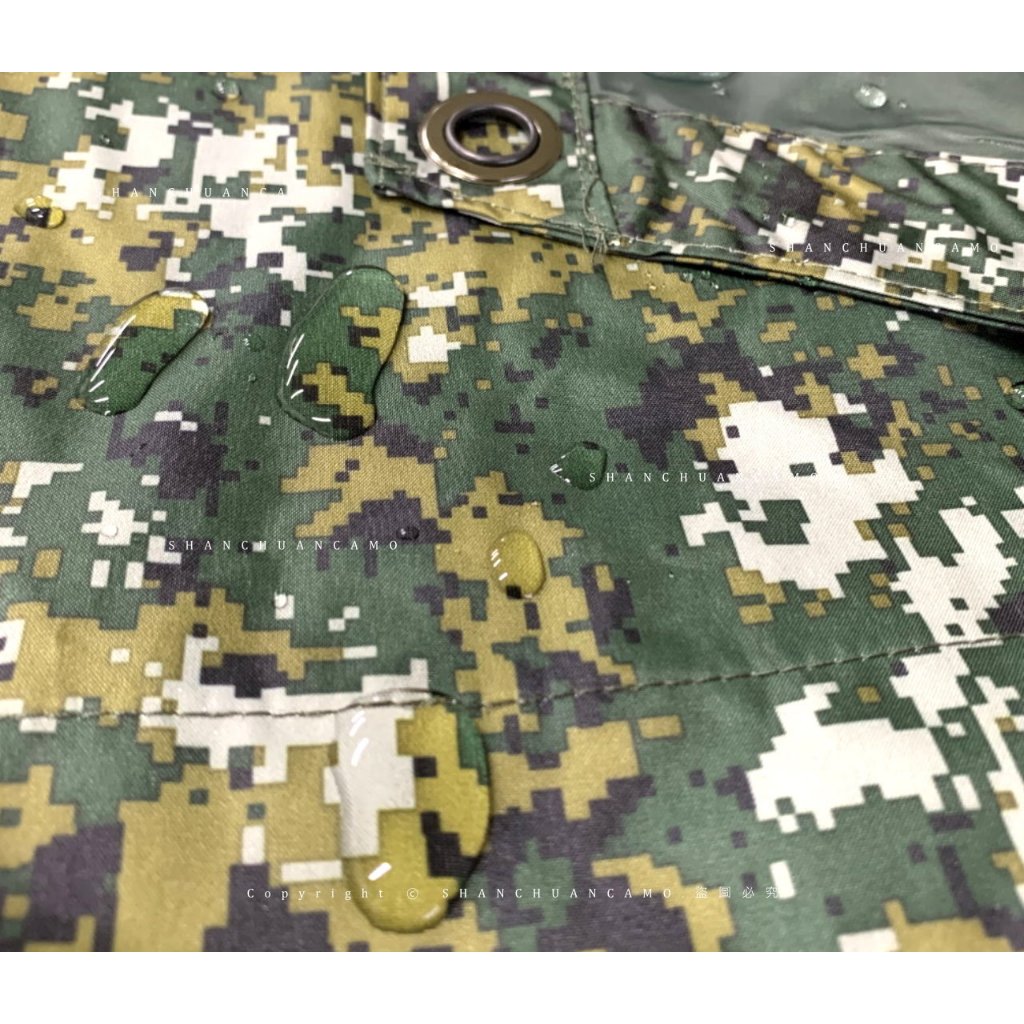 數位迷彩斗篷式軍用雨衣斗篷式兩用雨衣軍用綠色雨衣連帽雨衣國軍雨衣