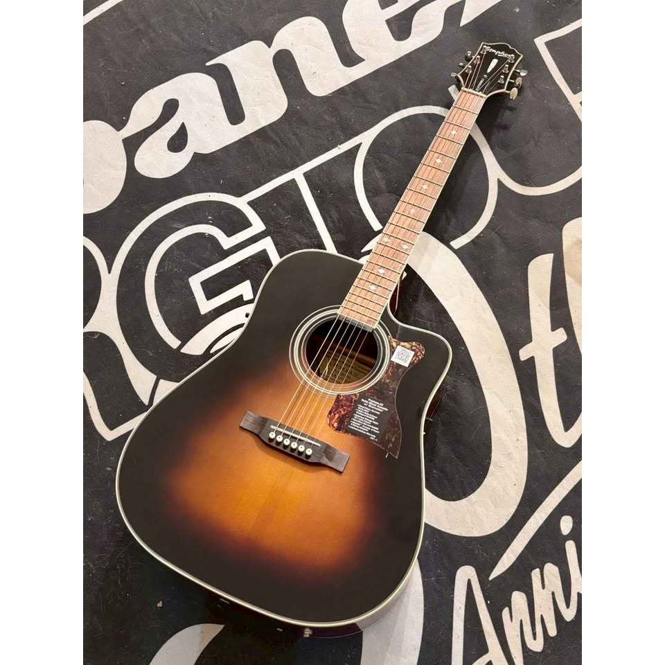 Epiphone 全單主被動三系統收音Masterbilt DR 500 升級版電木吉他