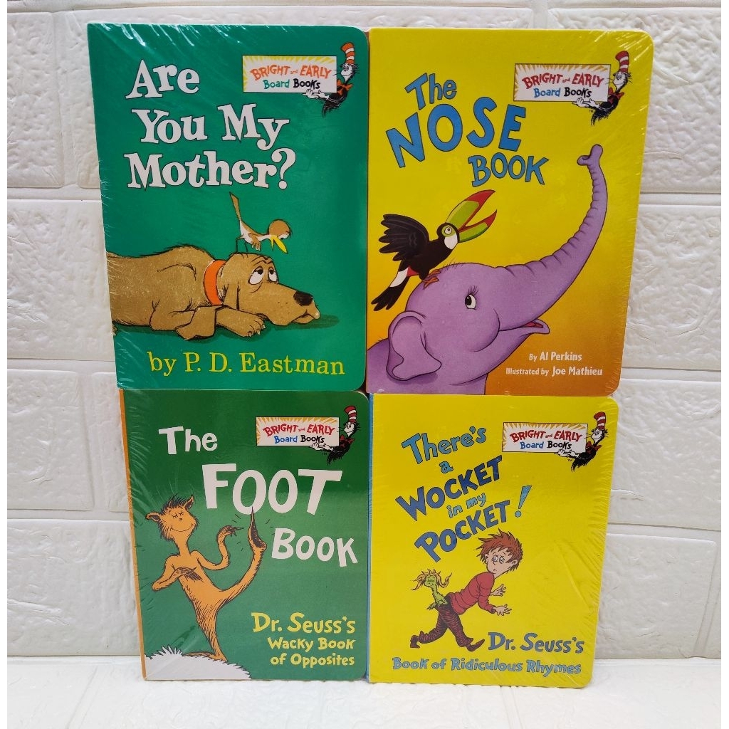 Dr. Seuss (蘇斯博士) Bright and Early Board Books 系列硬頁書 合售 | 蝦皮購物