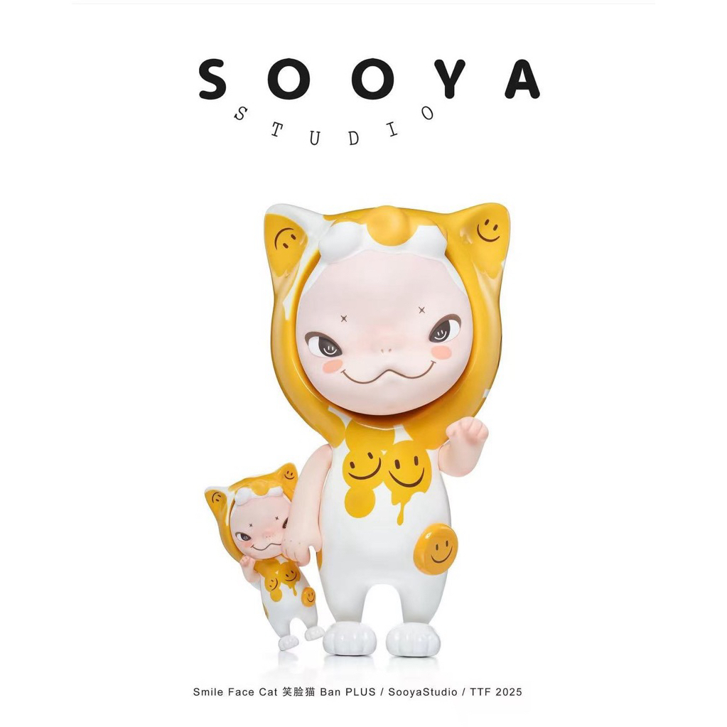 現貨）2025 TTF 玩具展Sooya Smile Face Cat Ban & Ban PLUS 笑臉貓