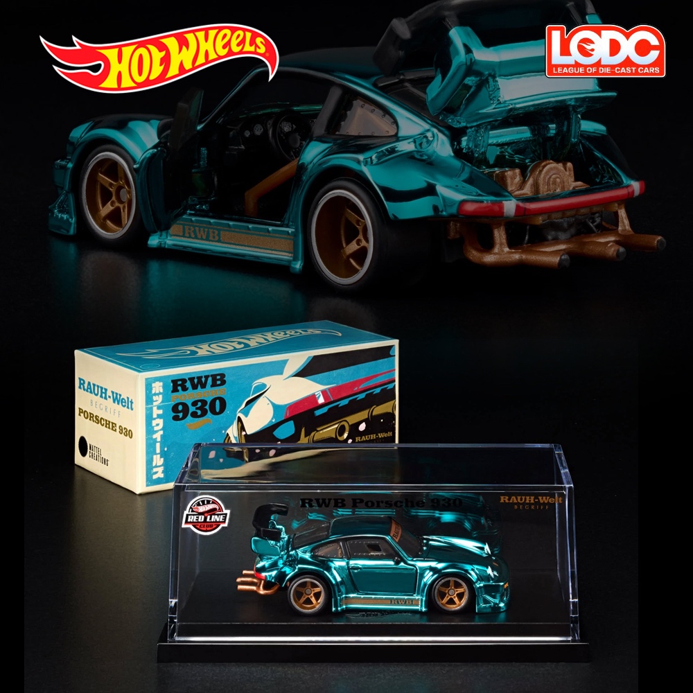 風火輪Hot Wheels RLC 限定RWB Porsche 930 保持捷中井啓Nakai San