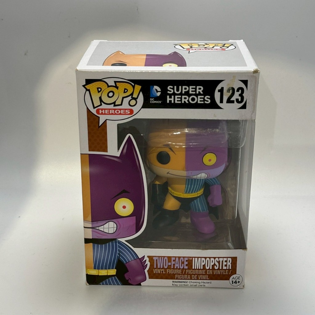 【漫坑】Funko Pop 蝙蝠俠 Batman 動畫系列 反派角色 雙面人 twoface 盒況 DC 熱門角色 | 蝦皮購物
