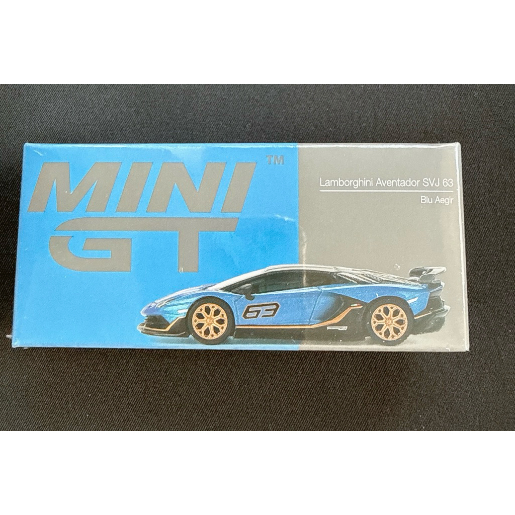 [現貨一台]Mini GT #784 Lamborghini Aventador SVJ 63 Blu Aegir左駕 | 蝦皮購物