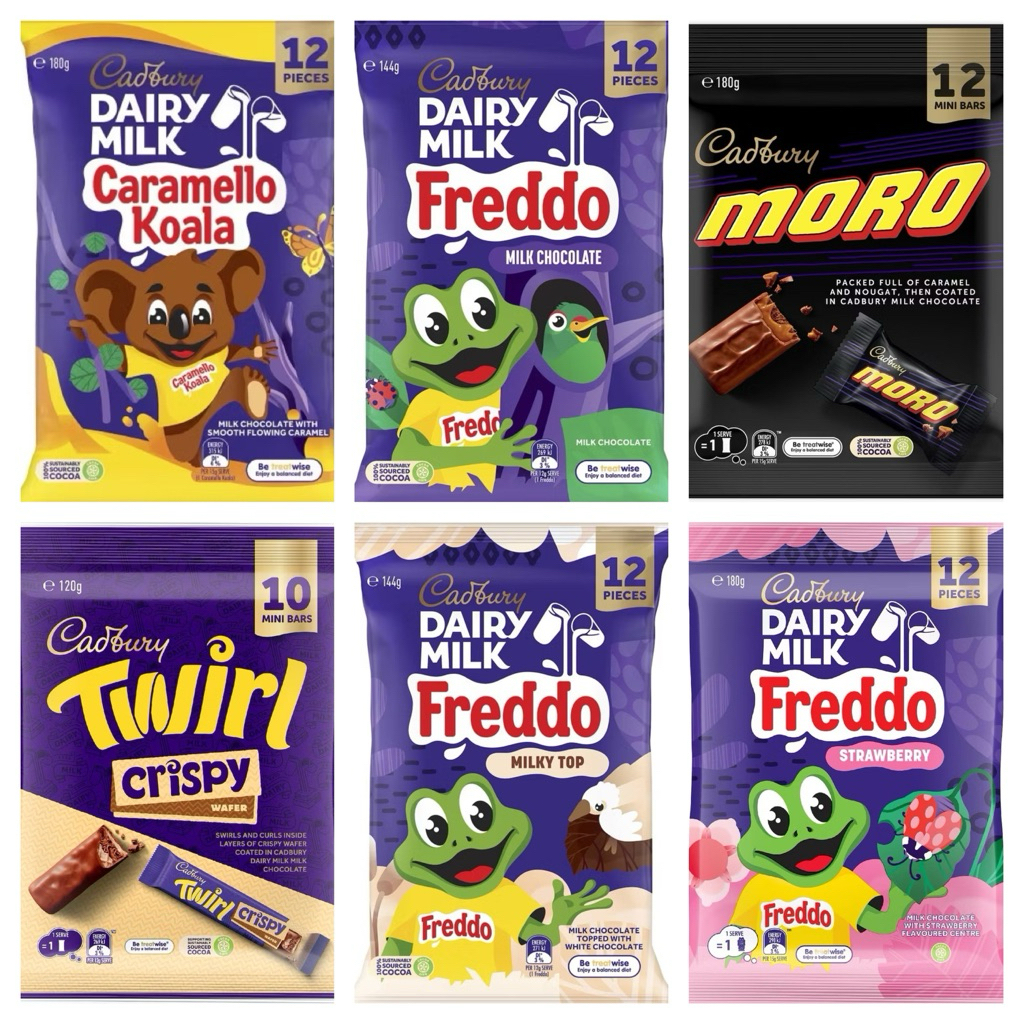 現貨 澳洲 Cadbury 吉百利巧克力分享包 | 蝦皮購物