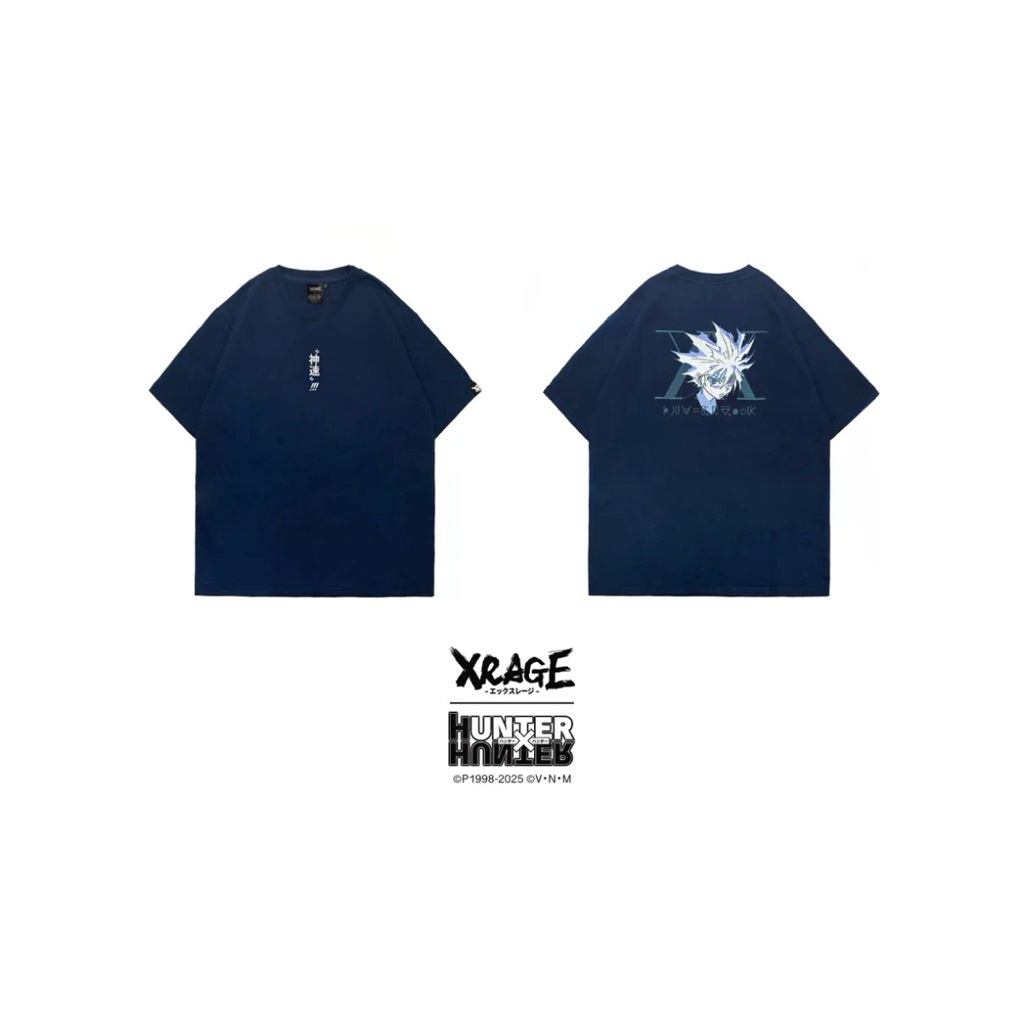 XRAGE HUNTER×HUNTER 獵人奇犽神速刺繡短T XL 全新現貨| 蝦皮購物