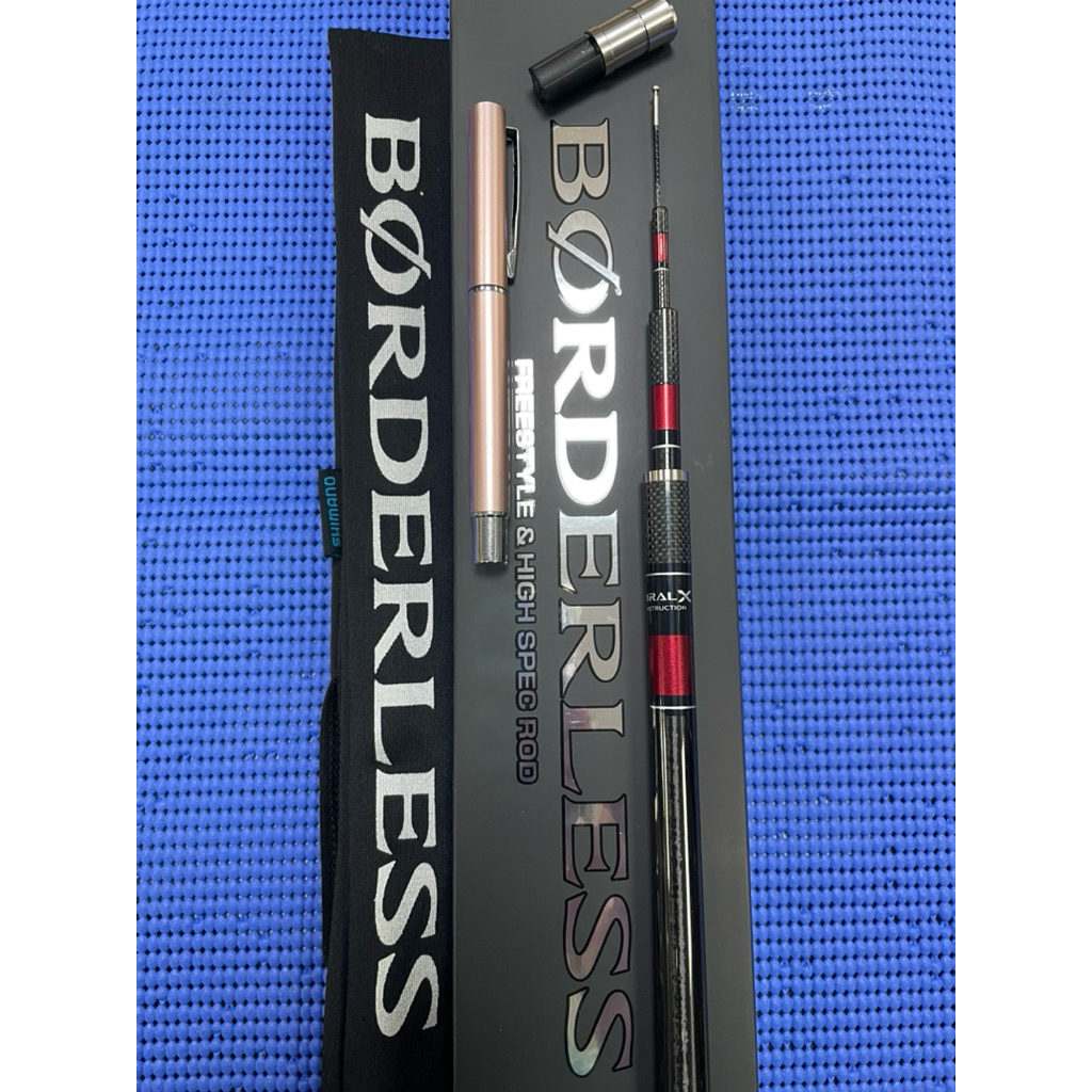 SHIMANO BORDERLESS GLW 360T12尺/405T13.5尺超輕量溪池磯海搏大師手竿