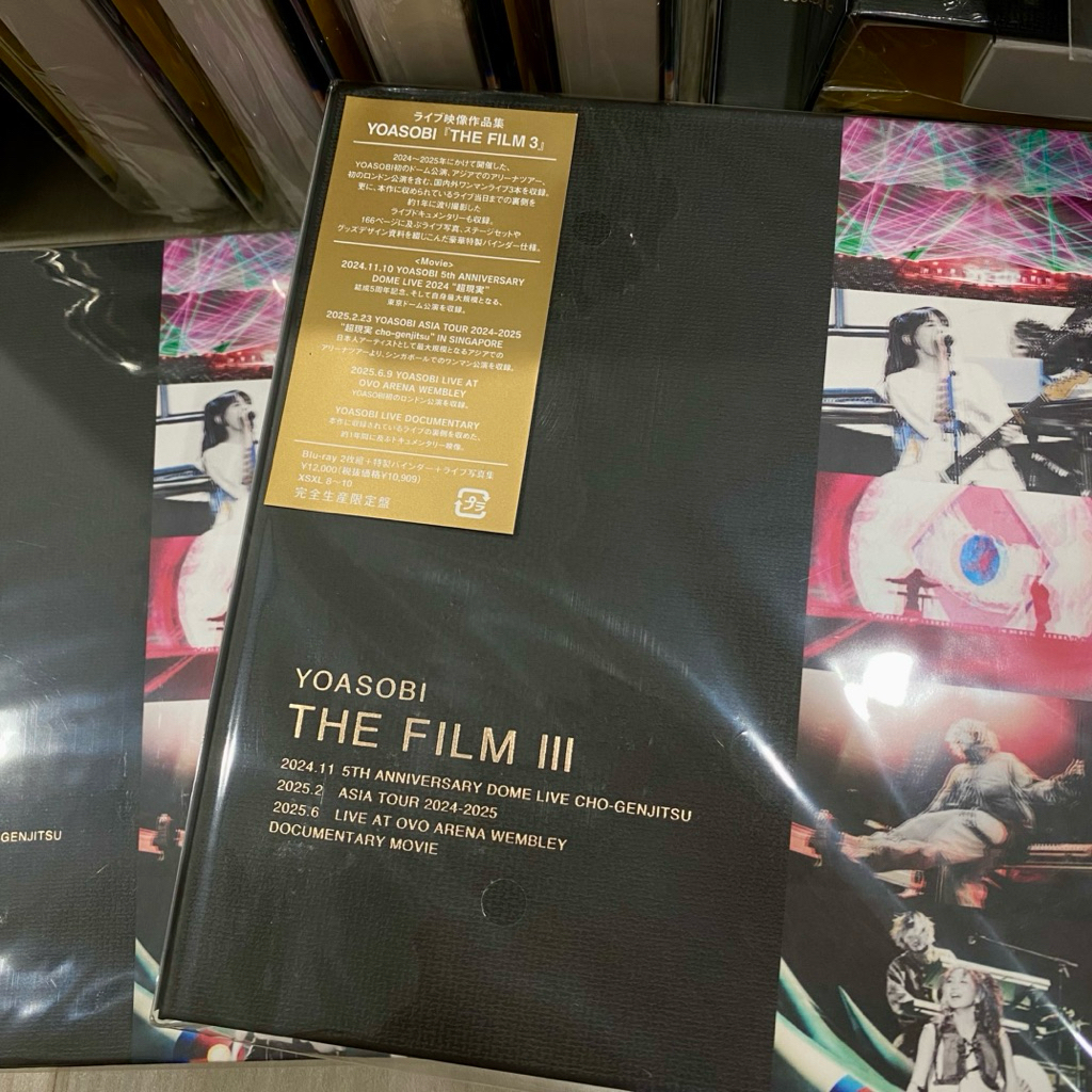 日本進口版預購🇯🇵特典Yoasobi Film 3 完全限定盤藍光演唱會影像