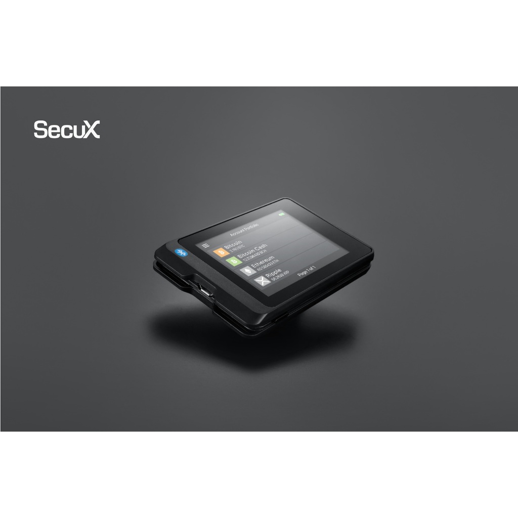 SecuX W20 加密貨幣硬體錢包(MIT台灣品牌比特幣冷錢包推薦，英飛凌安全晶片，支援超過1萬種加密貨幣及NFT) | 蝦皮購物