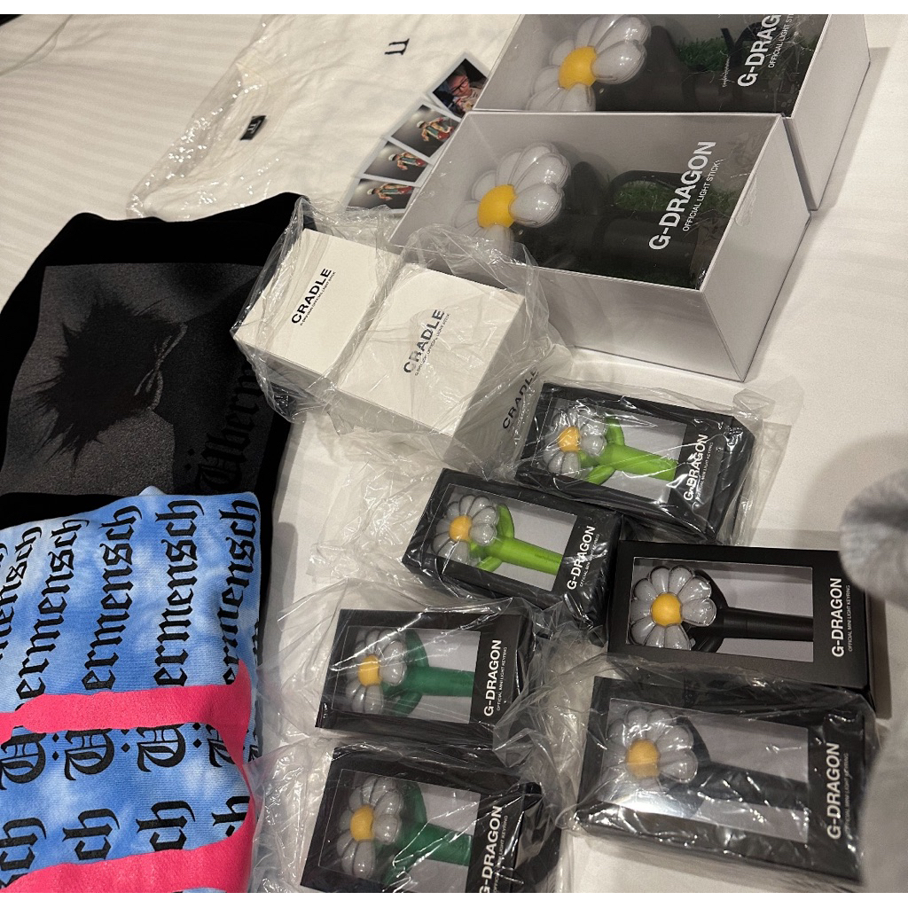 G-DRAGON - MINI LIGHT KEYRING🌼GD手燈吊飾 鑰匙圈 大手燈 盆栽Osaka演唱會限定色 | 蝦皮購物