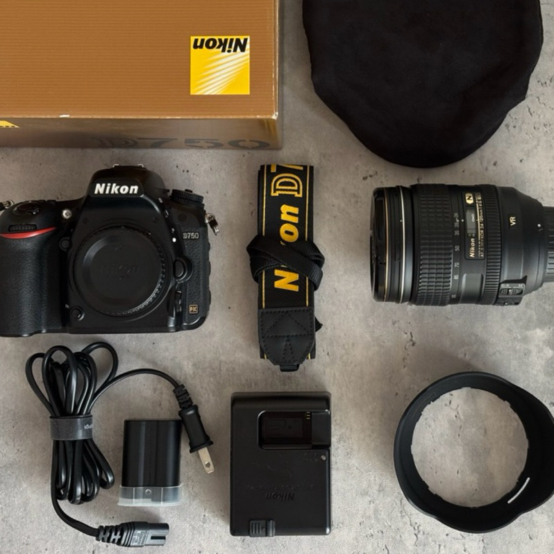 Nikon D750全片幅相機 + Nikon 24-120mm鏡頭（二手） | 蝦皮購物