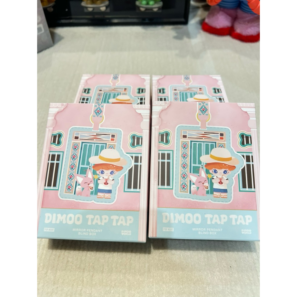 POP MART泡泡瑪特DIMOO TAP TAP 鏡子吊墜盲盒 | 蝦皮購物