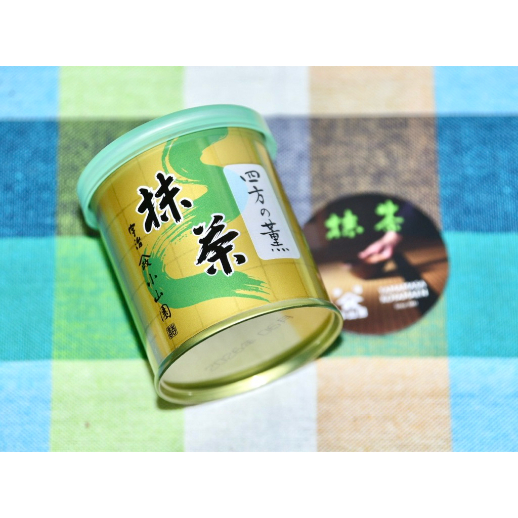 經典日貨】現貨日本京都山政小山園小山園宇治抹茶抹茶四方之薫30g 罐