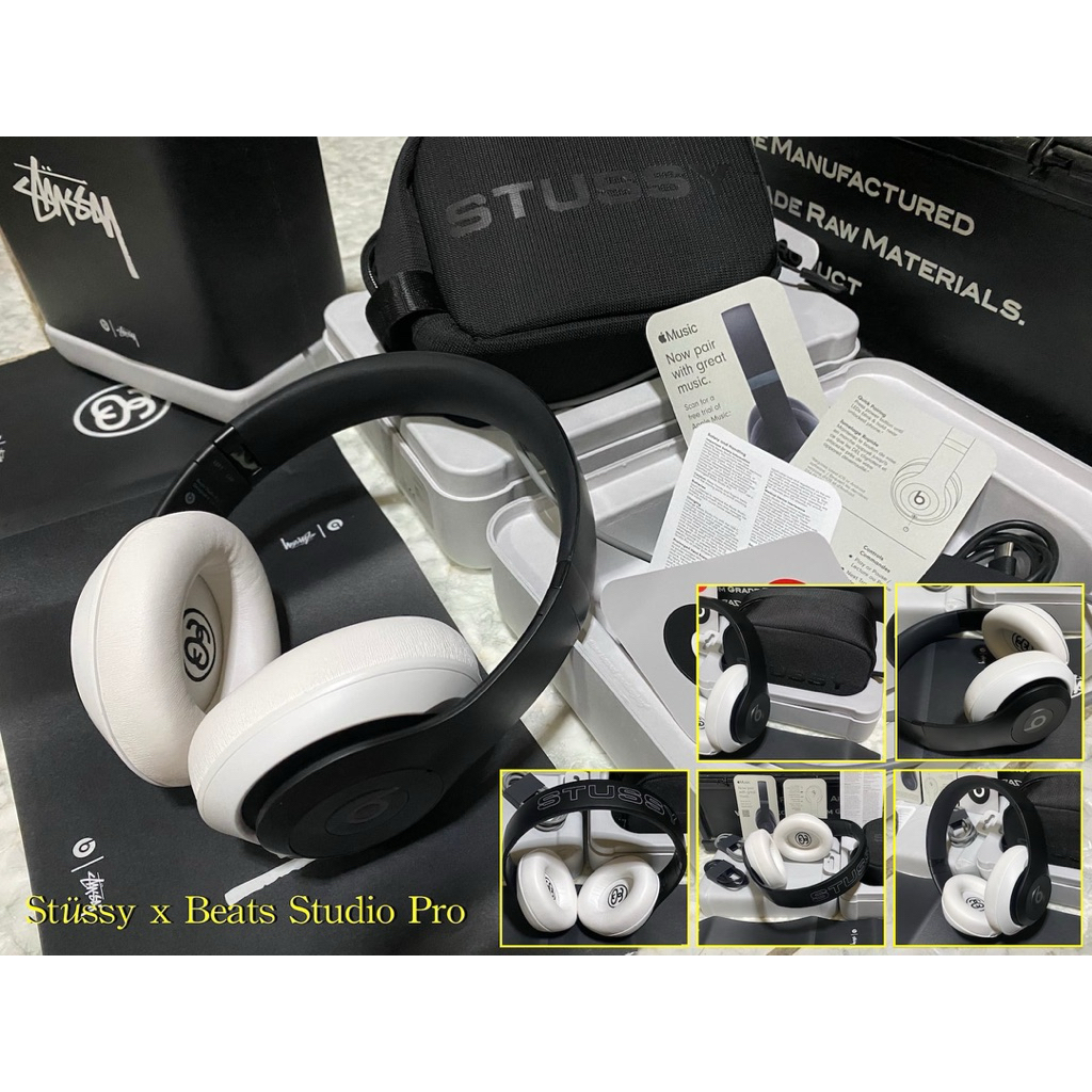 Stussy x Beats Studio Pro聯名款全罩式耳機| 蝦皮購物