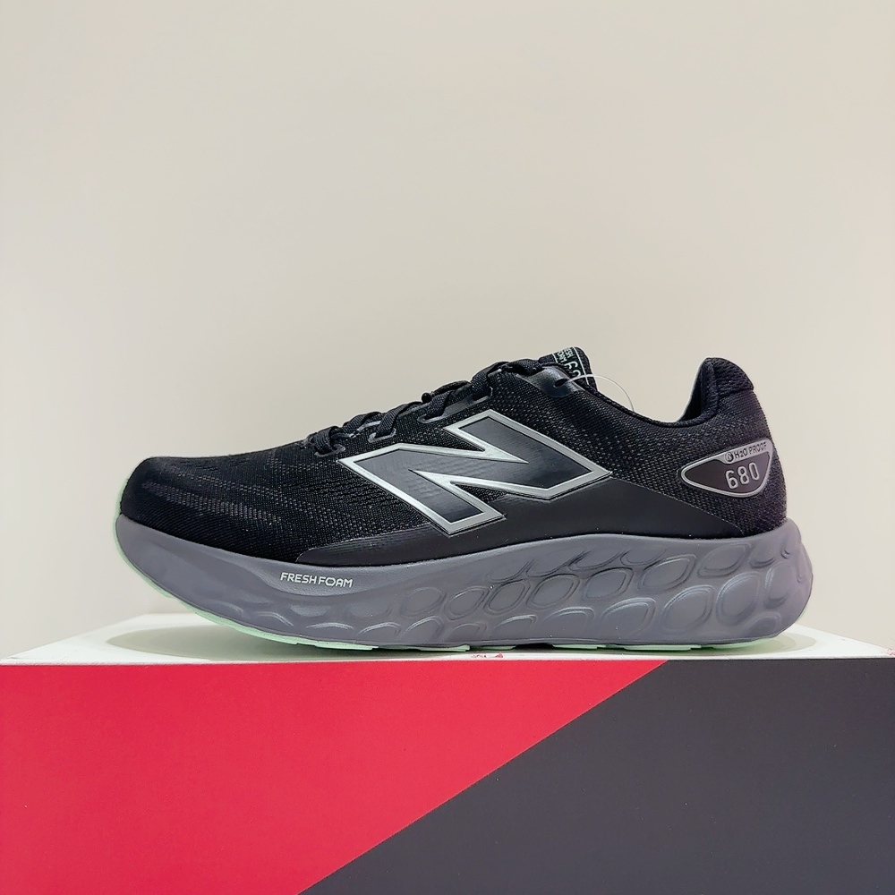 New Balance NB 680 女生 黑色 D楦 輕量 透氣 運動 慢跑鞋 W680WBK8 | 蝦皮購物