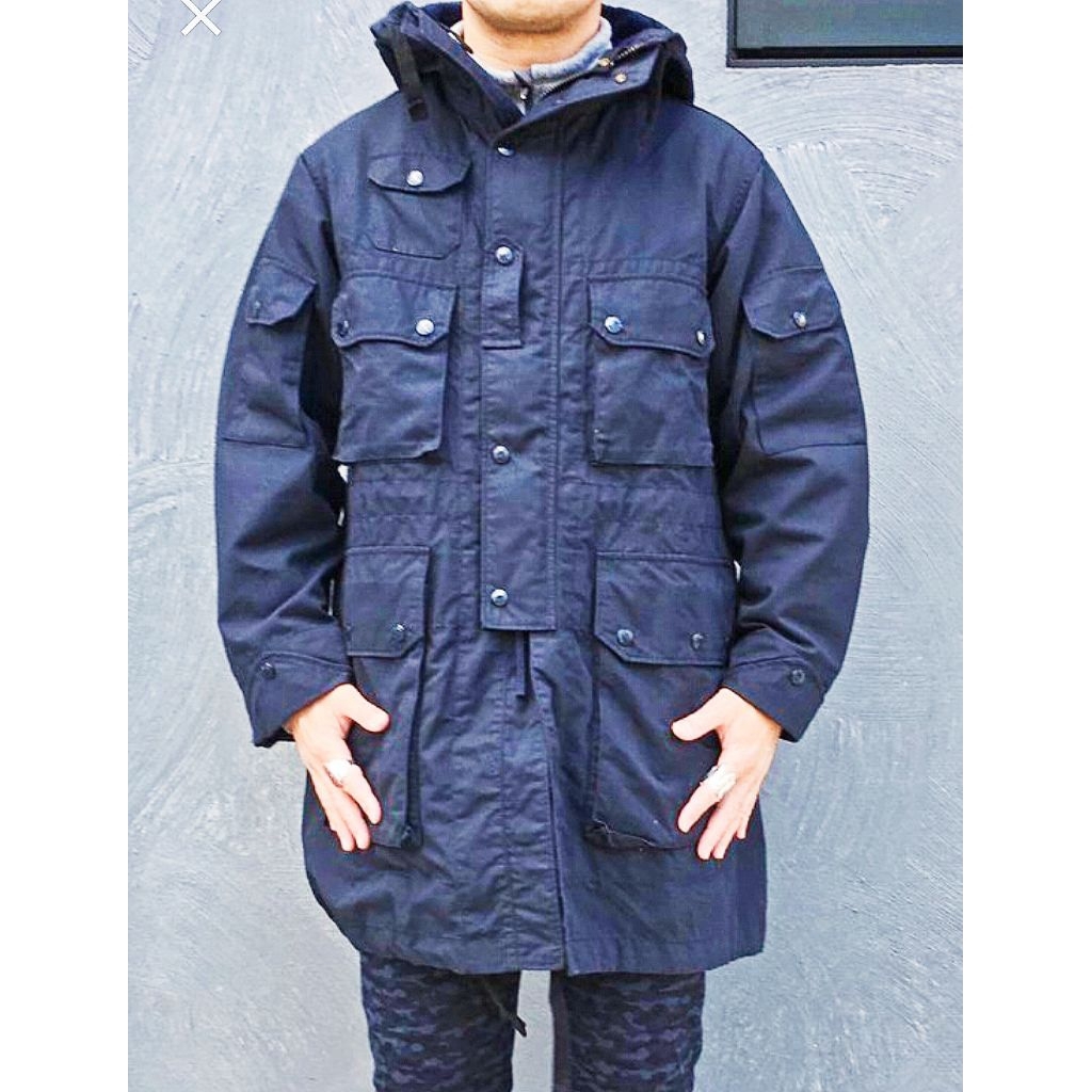 ENGINEERED GARMENTS × BEAMS PLUS / 限定款ECWCS 海軍藍連帽外套大 