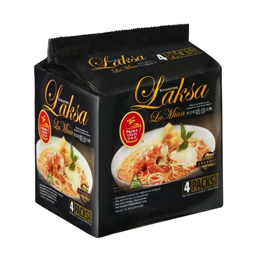 （預購）Prima taste百勝廚新加坡Laks叻沙拉麵/四入組 | 蝦皮購物