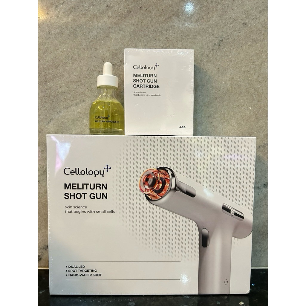 【Cellology】MELITURN聚焦亮顏槍+安瓶套組 | 蝦皮購物