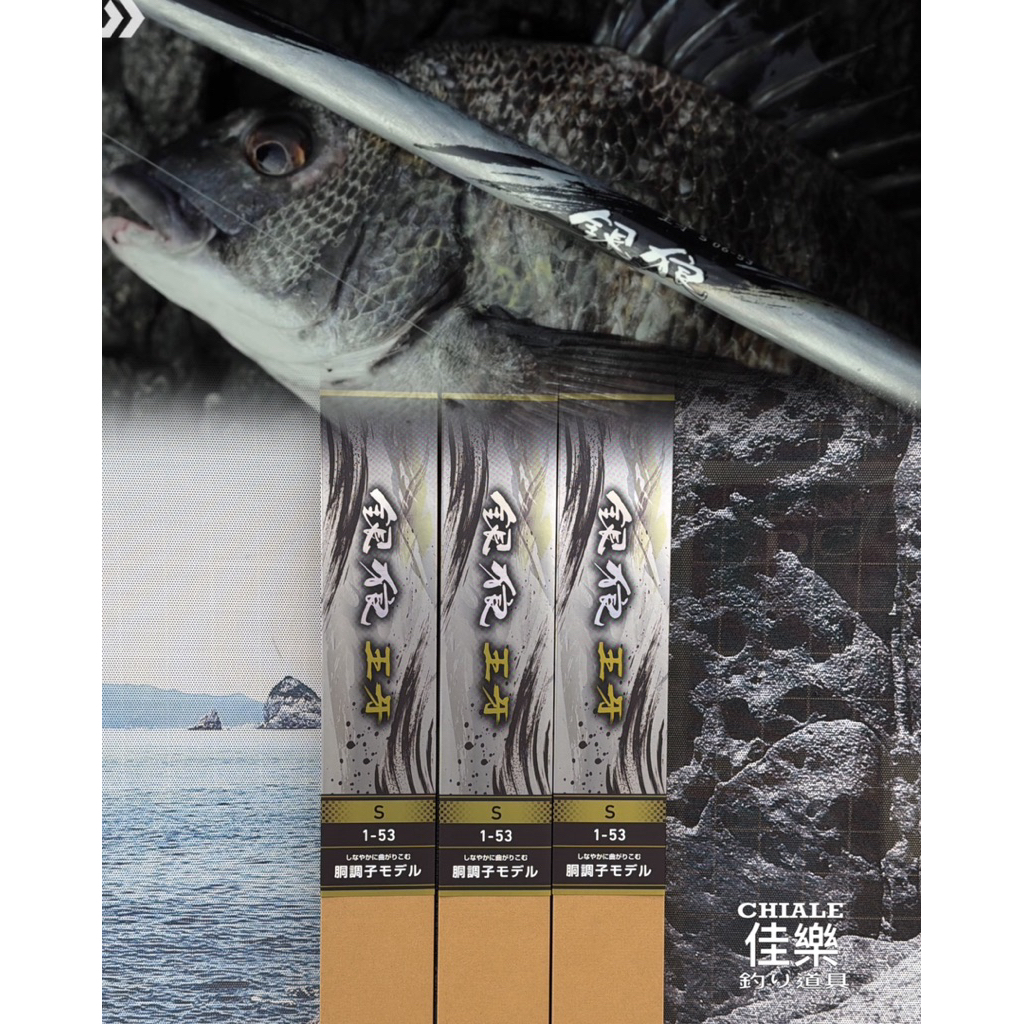 佳樂釣具= DAIWA 2026 新款銀狼王牙GINROU OHGA 黑鯛竿胴調子磯釣竿