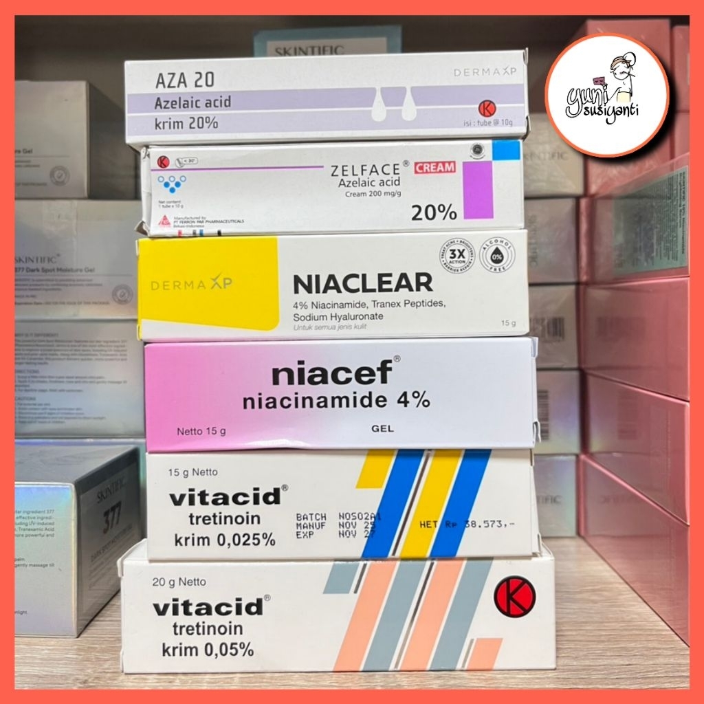 Niacef , Niaclear ,vitacid, azelaic acid, aza 20 | 蝦皮購物