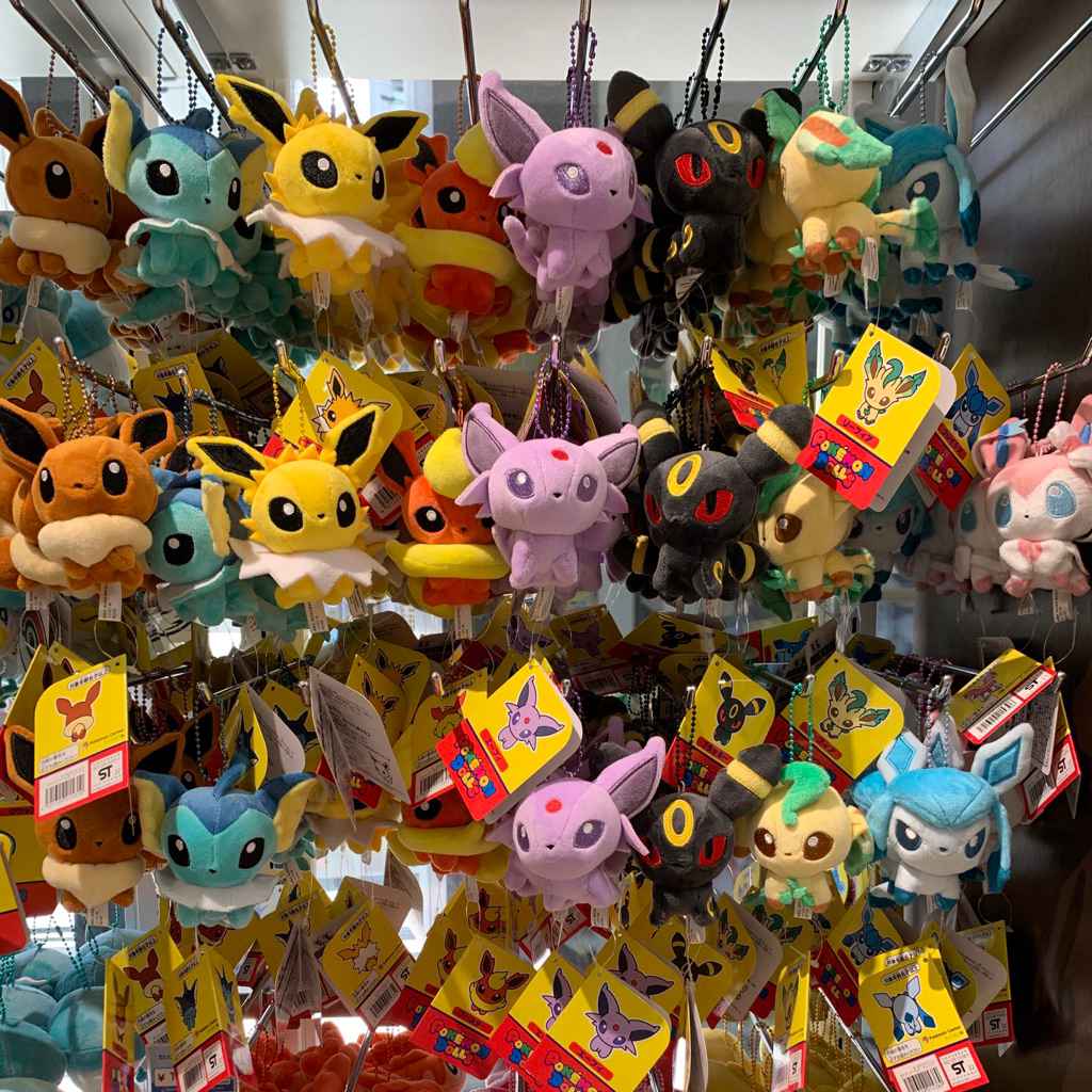 日本/寶可夢現貨/Pokémon Dolls伊布系列吊飾 | 蝦皮購物