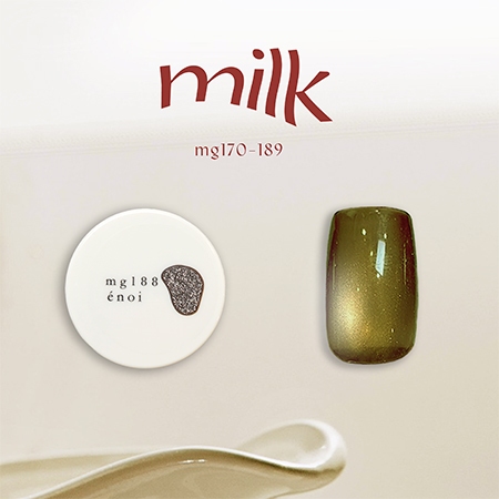 日本代購enoi A/W milk magnet 🍂 mg170-189 ♡ 貓眼膠美甲凝膠彩色凝