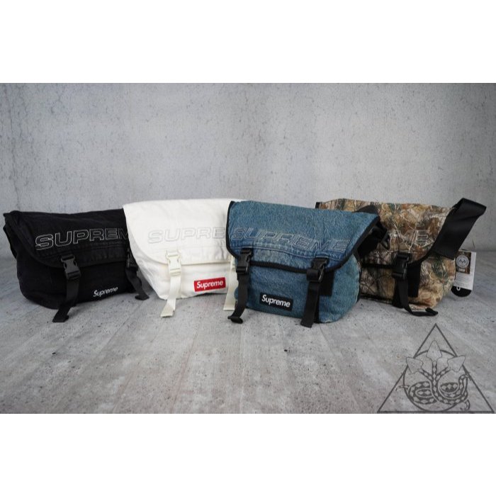 HYDRA】Supreme 25FW Denim Messenger Bag 牛仔郵差包側背包【SUP843