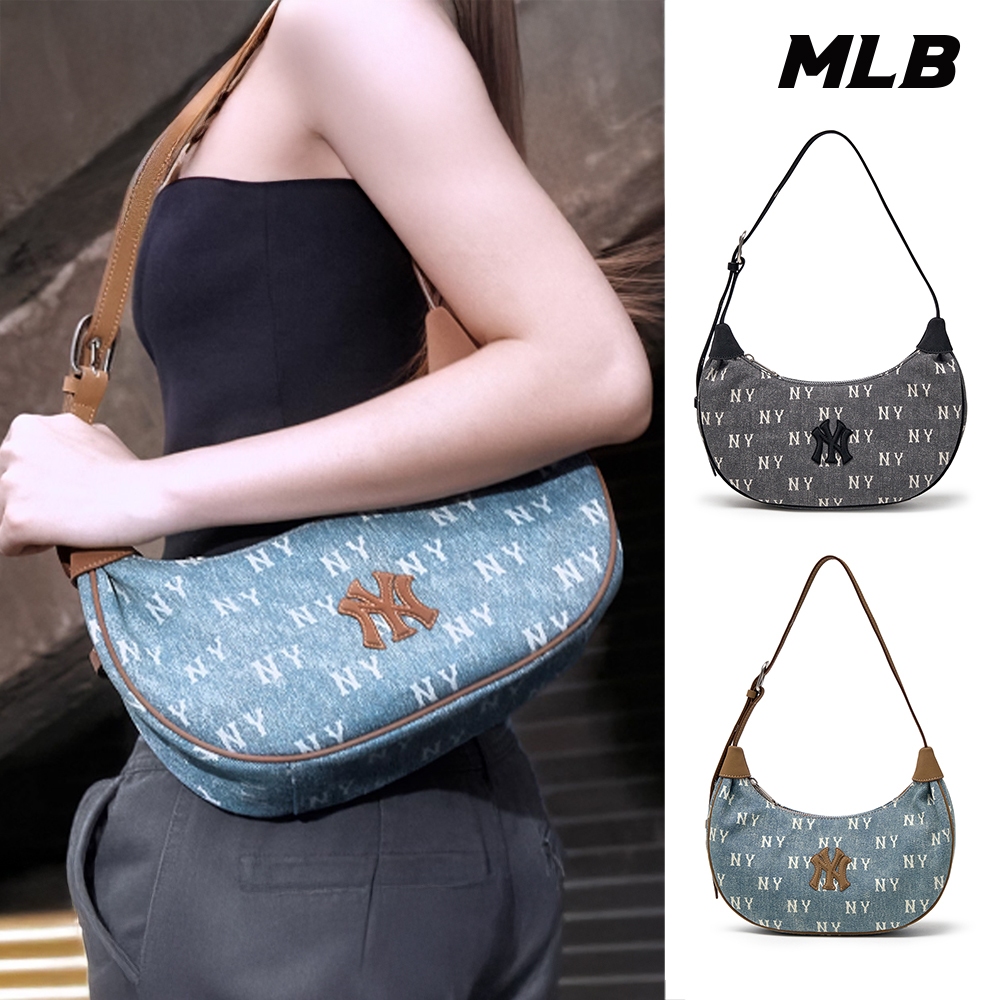 MLB 腋下包 肩背包 Monogram系列 紐約洋基隊 (3ABQMV55N-兩款任選)【官方旗艦店】 | 蝦皮購物