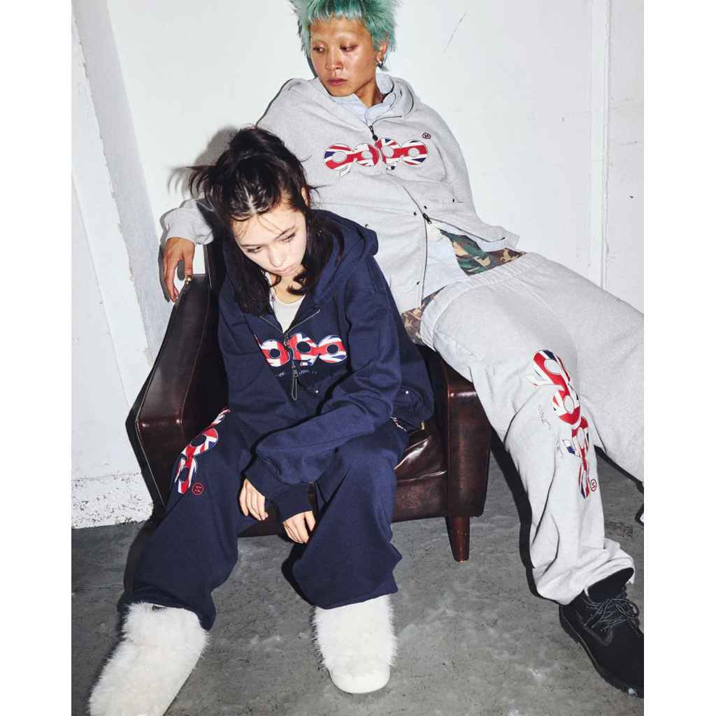 9090 OG Logo Assort Zip Hoodie | 蝦皮購物