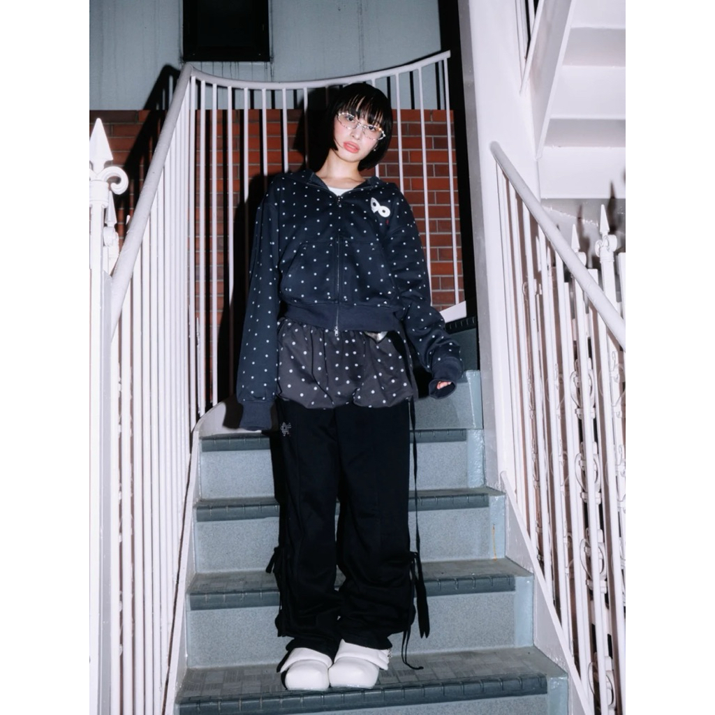 9090 Angel Dot Zip Hoodie | 蝦皮購物