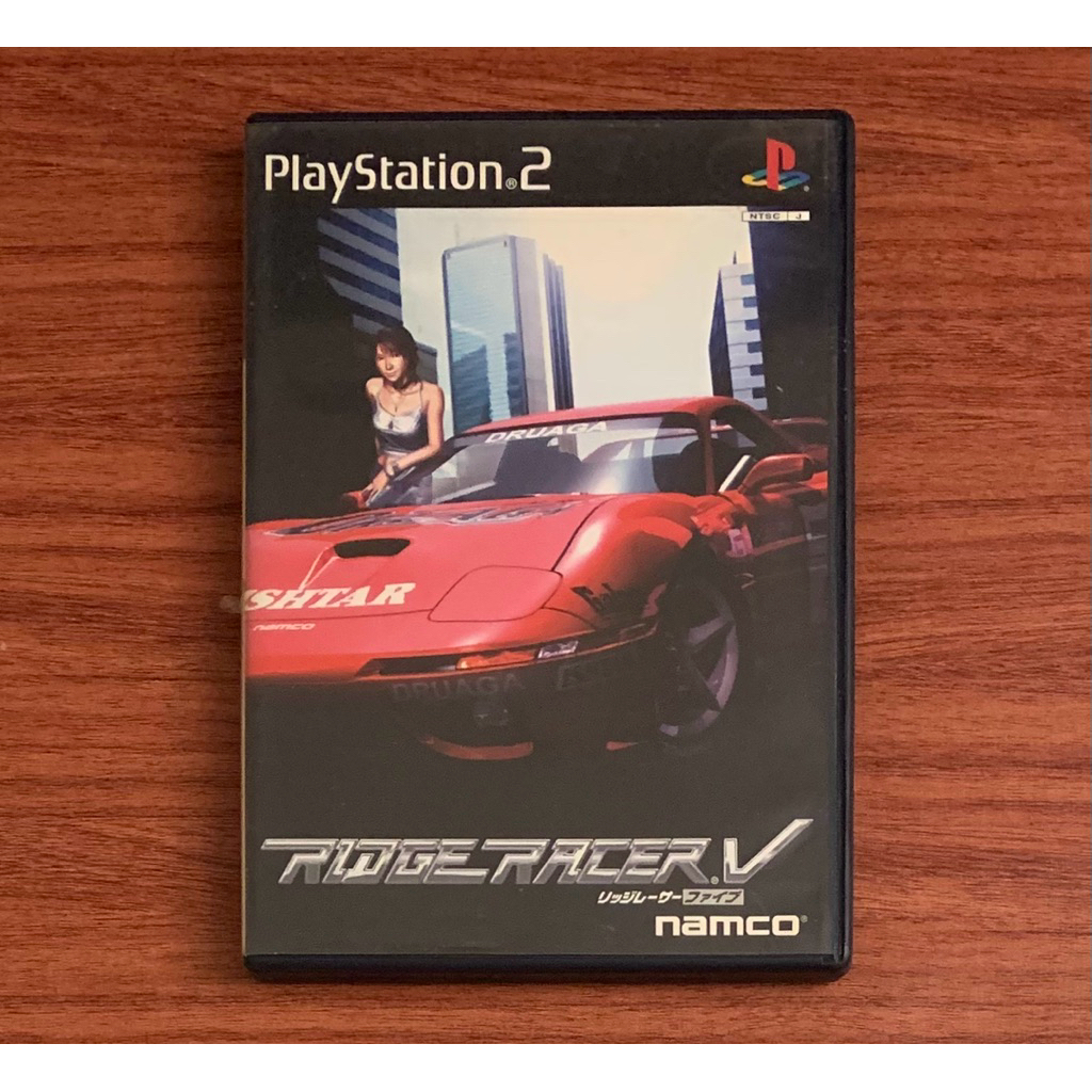 PS2 實感賽車5 RIDGE RACER 正版遊戲片 原版光碟 日文版 日版適用 二手片 SONY | 蝦皮購物