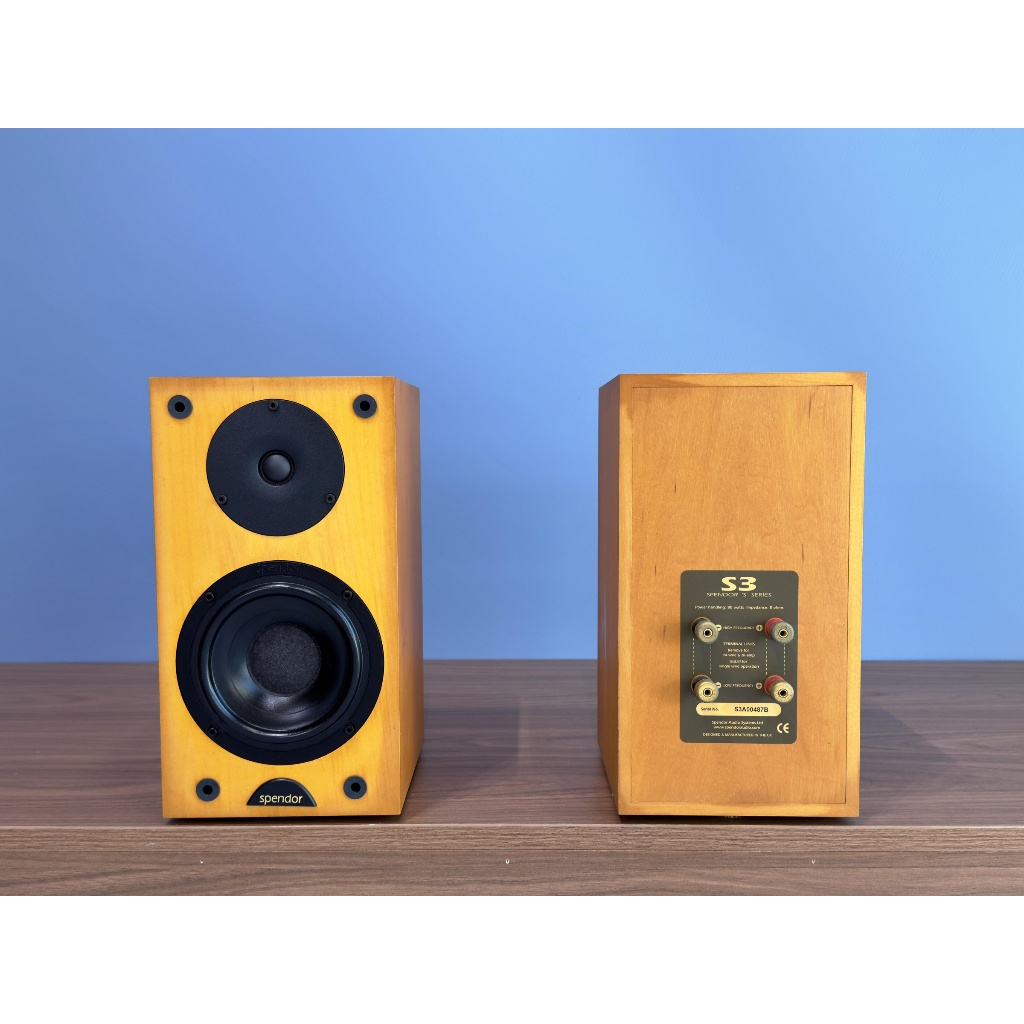 二手音響】英國Spendor S3 書架喇叭｜英倫經典音色｜音質細膩溫潤