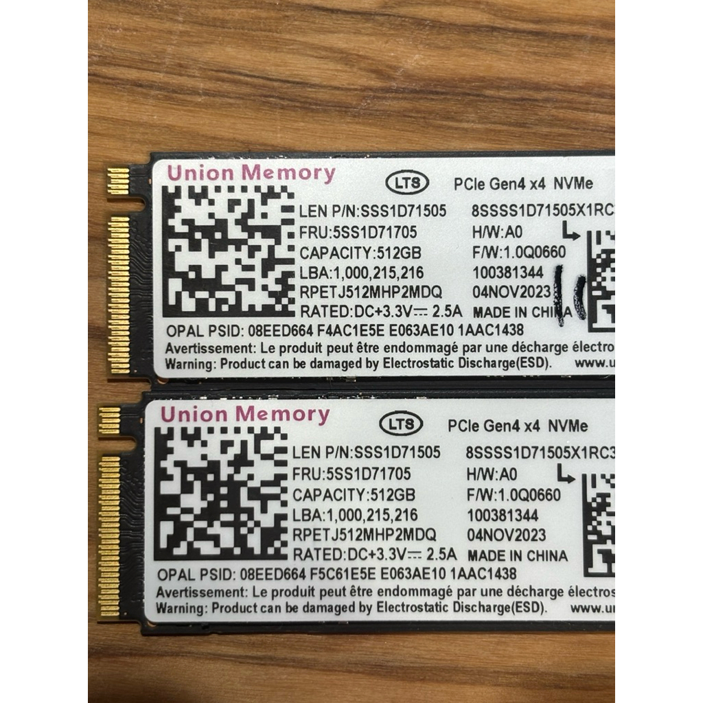Union Memory 固態硬碟SSD M.2 PCle 512GB | 蝦皮購物