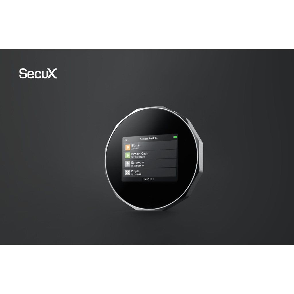 SecuX V20 加密貨幣硬體錢包(MIT台灣品牌比特幣冷錢包推薦，彩色觸控大螢幕，支援超過1萬種加密貨幣及NFT) | 蝦皮購物