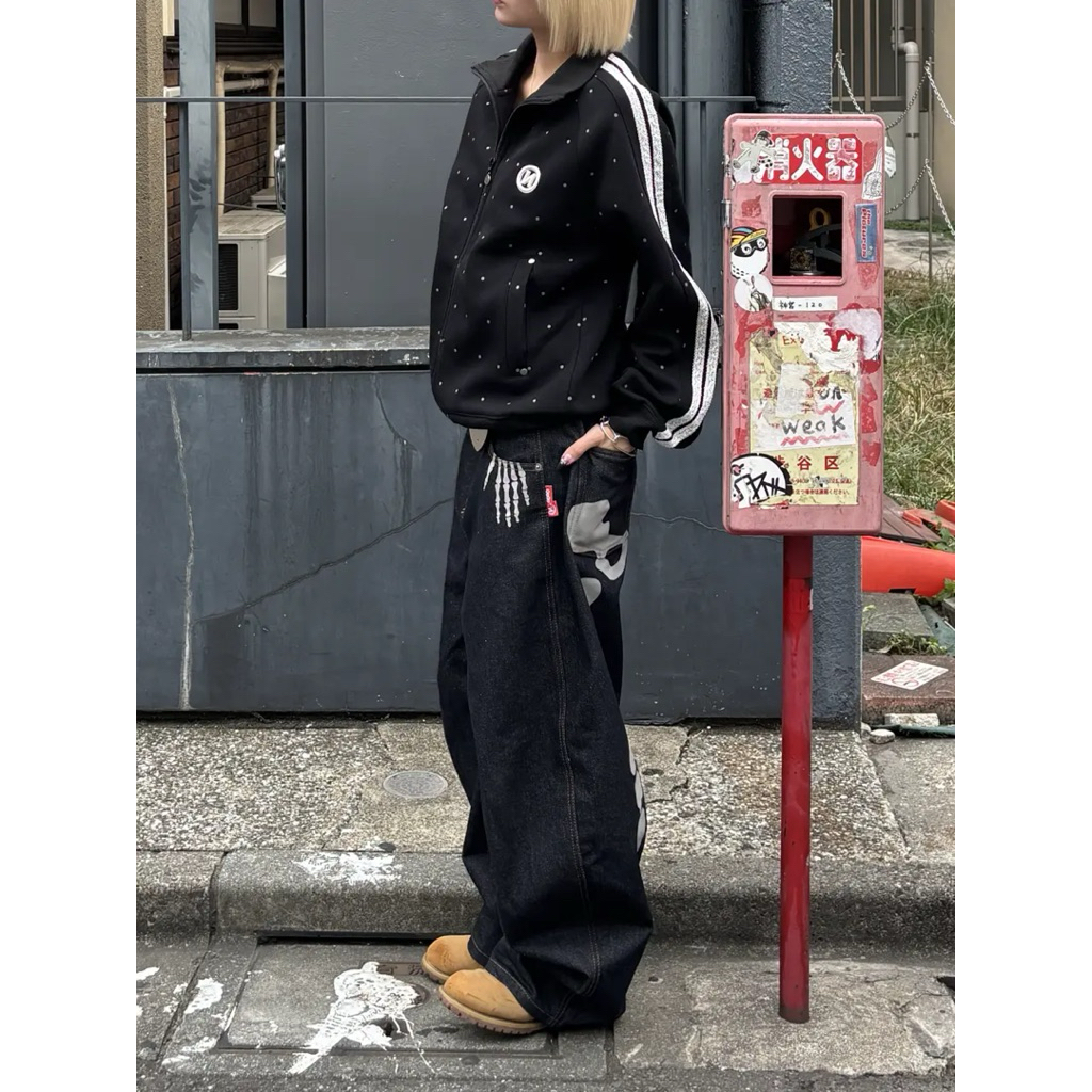 9090 Bone Hand Rigid Denim Pants 骨頭褲| 蝦皮購物