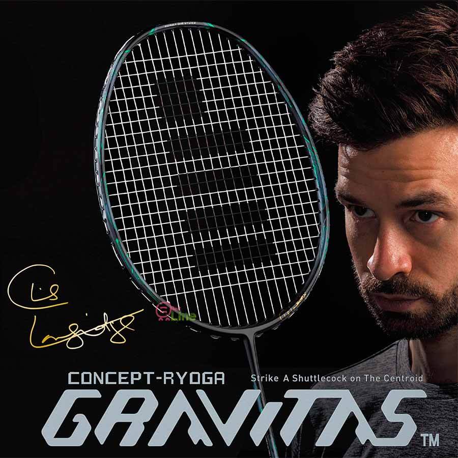 貝睞運動】GOSEN GRAVITAS 9.0SX C.L.黑穩快4U攻防羽球拍| 蝦皮購物