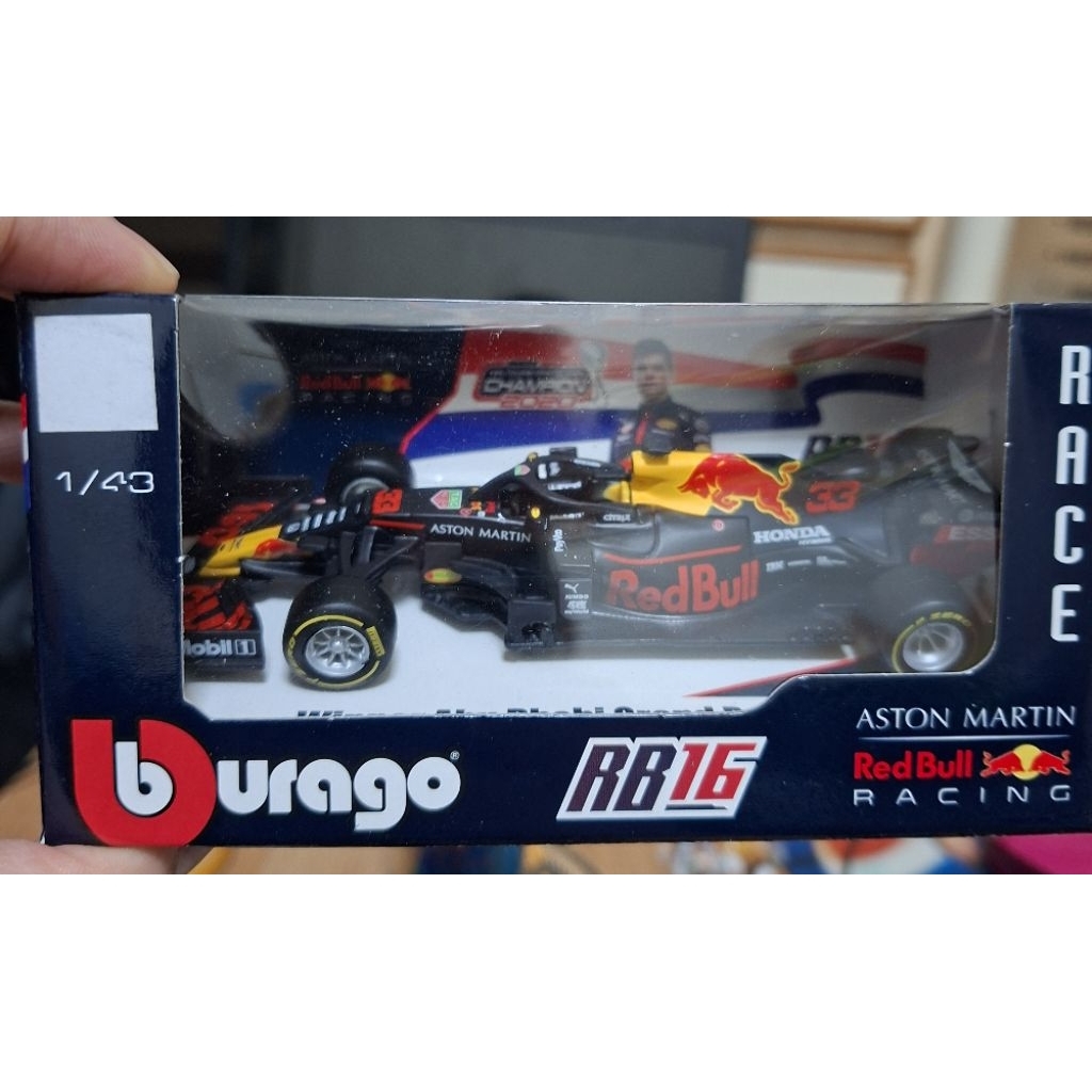 burago Red Bull 2020 RB16 1:43模型 | 蝦皮購物