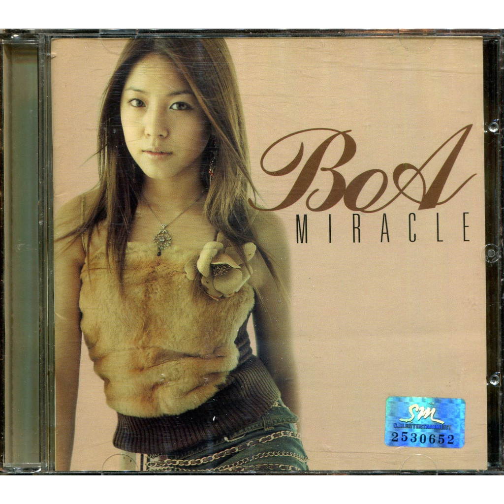 寶兒 BoA Miracle 韓文精選輯 韓國版CD | 蝦皮購物