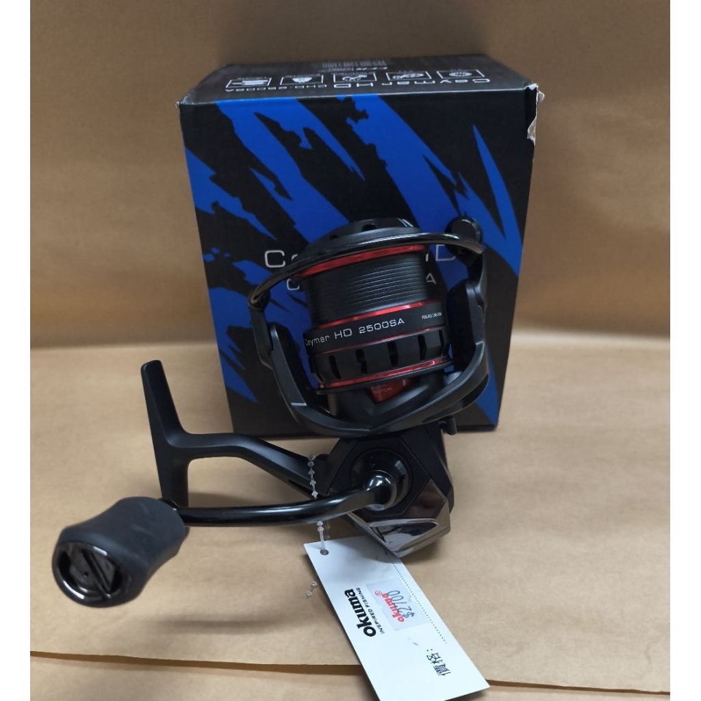 OKUMA 寶熊 CEYMAR HD 凱莫斯HD CHD-2500SA -(淺)線杯 池釣 海釣 磯釣 路亞 軟絲 | 蝦皮購物