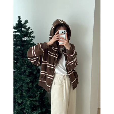 🇰🇷Nov05/ 歐膩指定❤️‍🔥萬年條紋造型外套