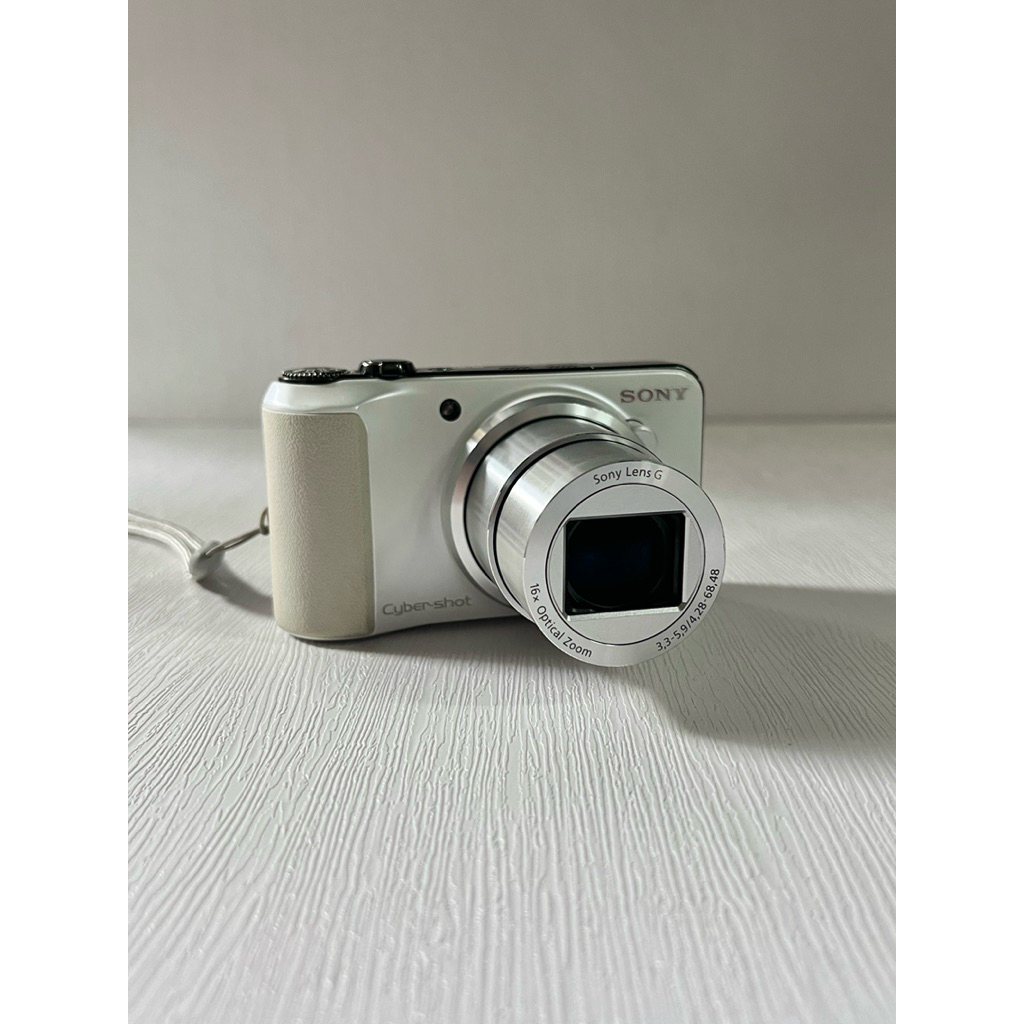 Sony Cyber-shot DSC-HX10V復古小長焦相機奶油白| 蝦皮購物