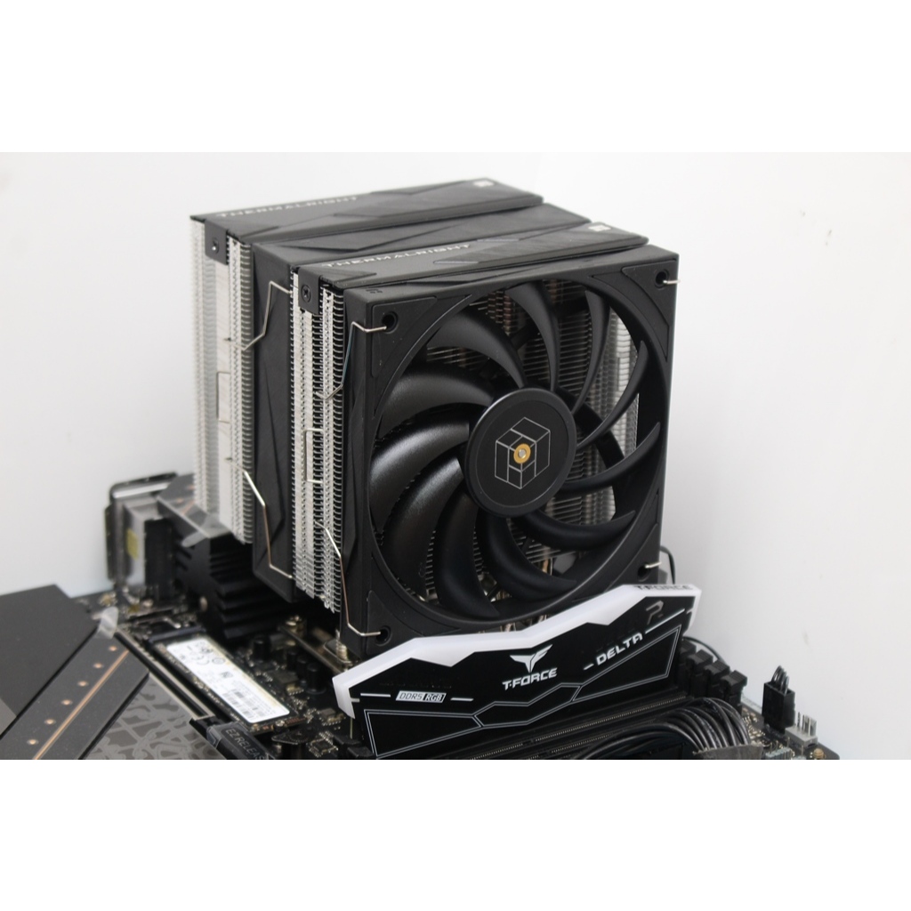 利民 Thermalright Royal Knight 120 CPU散熱器 雙塔雙風扇 黑色 | 蝦皮購物
